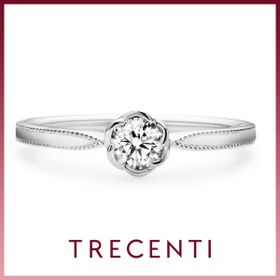 【ミルグレインが彩るアンティーク風リング】ジプソフィラ（FLO-6M）