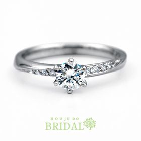 【宝寿堂】細身のアームにメレを繊細に這わせて《HD2064》