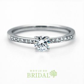 【宝寿堂】ほっそりアームに華やかメレでエレガントに《HD2411》