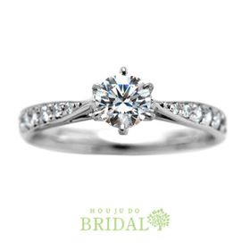 【宝寿堂】アームにメレを品よく並べてエレガントに《HD2775》