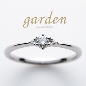 【garden(ガーデン)】即日納品可能のgardenオリジナルエンゲージリング”little garden”シリーズ。 