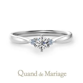 【garden(ガーデン)】ラフィネ【Raffine：洗練】　0.2ｃｔ　アイスブルーダイヤアレンジ