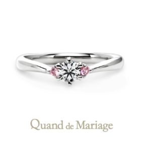 【garden(ガーデン)】アンジュ【Ange：天使】0.2ct　ピンクサファイアアレンジ