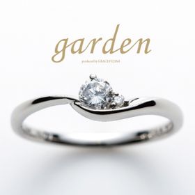 【garden(ガーデン)】即日納品可能のgardenオリジナルエンゲージリング”little garden”シリーズ。 