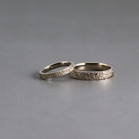 【YUBIWAYA Karen（ユビワヤ カレン）】チゼルマットリング