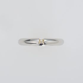 【ENEY(エネイ)】2PIECE BRIDGE DIAMOND RING PT900 &times; K18YG