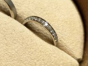 う*耳様 ハリーウィンストン 結婚指輪 Harry Winston（ハリー・ウィンストン）の結婚指輪(マリッジ