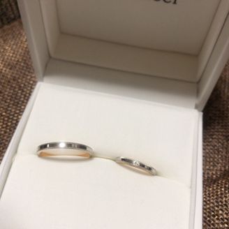 【NINA RICCI(ニナリッチ)】の口コミ シンプルかつ特別感のある指輪を探しており、出会ったのがミル内でエレガン...