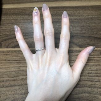 【HOSHI no SUNA 星の砂(ほしのすな)】の口コミ シンプルなデザインで夫婦セットのもので気にいるもの、普段ずっとつけてい...