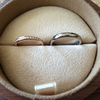 【COLANY(コラニー)】の口コミ 指輪はピンクゴールドでエタニティが良い、とずっと前から憧れがありました...