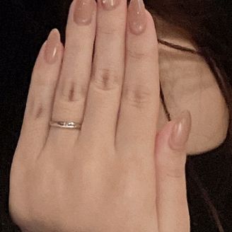 【True Love(トゥルーラブ)】の口コミ プラチナで安いものを探していました。普段の生活で付け外しはしない想定だ...