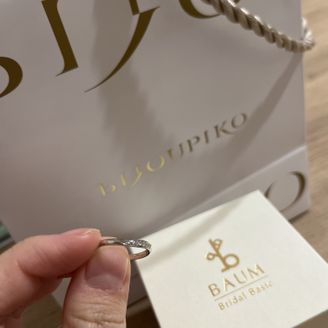 【BAUM(バーム)】の口コミ ダイヤとひねりとボコボコした柄全部を取り揃えた指輪はなかなかなかったの...