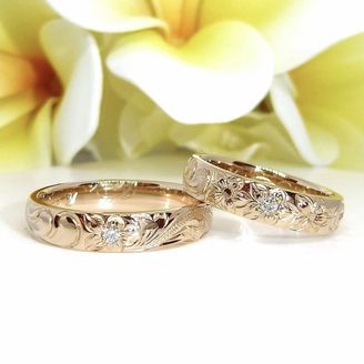 【MAILE(マイレ)】の口コミ ずっと夫婦揃って結婚指輪はハワイアンジュエリーが良いと決めていました！...