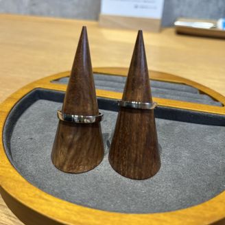 【銀工房】の口コミ 自分達で1から思いを込めて作りたいと思い決めた。デザインはいろいろしよ...