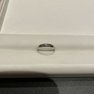 【PILOT BRIDAL(パイロットブライダル)】の口コミ シンプルで着け心地がすごく良かったです。真ん中にラインが３つ入ってるも...