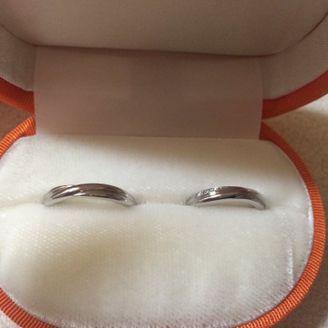 【Filfort(フィルフォート)】の口コミ 決め手はやはりデザインと価格です。クロスしたデザインは夫婦になり、ずっ...