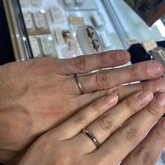 【LEHAIM(レハイム)】の口コミ シンプルながらもきちんとしたプラチナの結婚指輪が豊富にありました。個性...