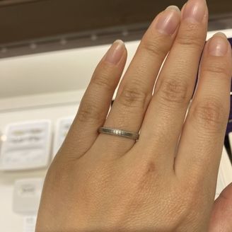 yuA 美品❗️プラチナエタニティダイヤリング　ことほぎ フル　箱無し yuA様専用 美品❗️プラチナエタニティダイヤリング ことほぎ フル 箱