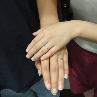 【輪-RIN-】の口コミ 他店に無い個性的なデザインと、希望価格に近い指輪の提案をして頂けたので...