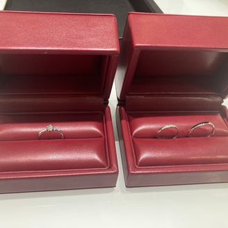 【モニッケンダム(MONNICKENDAM)】の口コミ 三代カッターズブランドなだけあり、輝きが美しいと思いました。シンプルか...