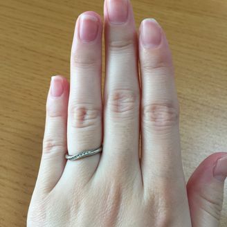 【Disney Cinderella(ディズニー シンデレラ)】の口コミ プラチナでダイヤが入っているものならなんでもいいかもと思っていましたが...