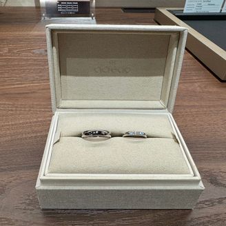 【acredo(アクレード)】の口コミ 一番は２人の手形が入れたかった、ということです。文字やダイヤ、指紋など...