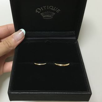 【DITIQUE（ディティーク）】の口コミ 一生身に着ける結婚指輪なので、どうしても既製品ではなくオーダーをしたい...