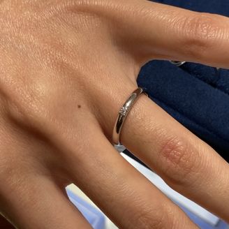 【canal4℃(カナルヨンドシー)】の口コミ 初めて結婚指輪探しを始めたタイミングだったので
どんなものが似合うかわ...