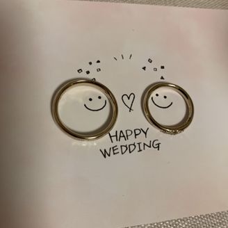 【AbHeri(アベリ)】の口コミ シンプルながらも光に当たると非常に綺麗でとても気に入りました。特に妻は...