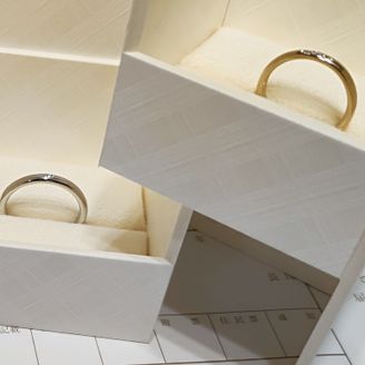 【Love Bond(ラブボンド)】の口コミ とてもシンプルなデザインです。どんな指輪に合わせても似合うと思います。...