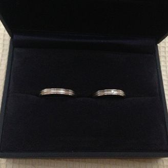 【Tous Les Deux(トゥー・レ・ドゥー)】の口コミ 結婚した年齢が若く、旦那の貯金もあまりなかったので、高い結婚指輪を買う...