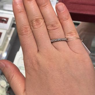 【モニッケンダム(MONNICKENDAM)】の口コミ レール溜めも試させていただきましたが、爪留のほうが光を取り込みやすくよ...