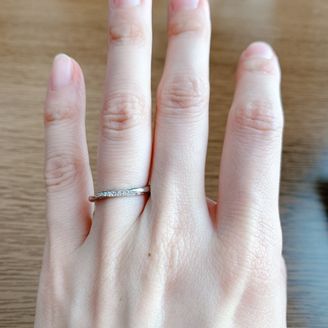 【Princess Bijou(プリンセス・ビジュー)】の口コミ ディズニーモチーフのプラチナ結婚指輪は、洗練されつつもかわいらしさを兼...
