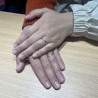 【L'or(ロル)】の口コミ 指輪のデザインはシンプルではありますが、マットな加工のおかげでカッコ良...