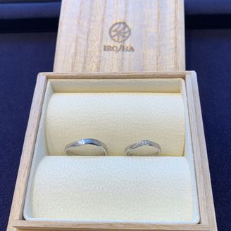 【彩乃瑞(IRONOHA)】の口コミ 価格も予算内に収まり、シンプルな指輪が欲しかったがつけてみると意外と何...