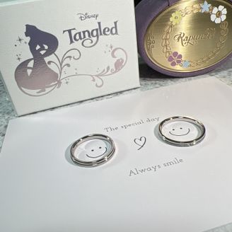 【Disney PRINCESS Rapunzel(ディズニープリンセスラプンツェル)】の口コミ カタログで見た時は、他のリングよりは惹かれなかったけれど実際にお店で見...