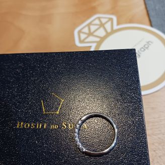 【HOSHI no SUNA 星の砂(ほしのすな)】の口コミ 再婚することになり、指輪は？やっぱり欲しいな、と思っていたとき、雑誌の...