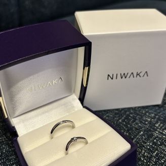 俄 婚約指輪 結 9号 結｜エンゲージ｜結婚指輪・婚約指輪｜俄 NIWAKA