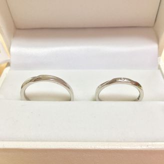 【ウィスプ(WISP)】の口コミ お互いにディズニーが大好きで、ずっと身に付けていく結婚指輪もディズニー...