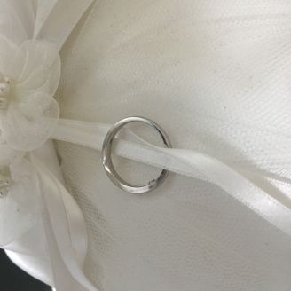 【Preuve(プルーヴ)】の口コミ 婚約指輪とかさねづけしたかったので、結婚指輪はあえてシンプルにしました...