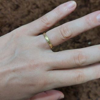 【agete(アガット)】の口コミ クラシカルなデザインで、二人一緒に一目惚れだったので、この指輪に決めま...