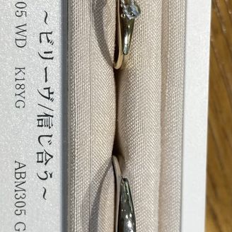 【AileBlanche(エールブランシェ)】の口コミ 価格が予算内だったので検討しました。シンプルながら光沢のあるゴールドで...