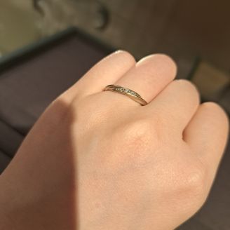 【ete(エテ)】の口コミ 指輪のデザインも豊富で、価格で決めた訳では無いものの、18金ですが、他...