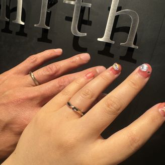 【Smith(工房スミス)札幌店】の口コミ 指輪のデザインはメビウスにしました。
全部試着し肌の色に合うというアド...