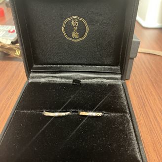 【紡ぎ輪(つむぎわ)】の口コミ 桜モチーフの指輪を探していて、その中でもシンプルながら可愛いデザインだ...