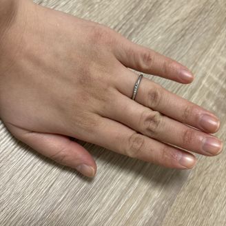 【CAFERING(カフェリング)】の口コミ 私たち夫婦がカフェリングに決めた理由は、着け心地の良さ。主人はエンジニ...