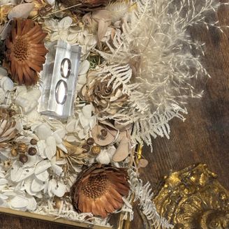 【icci代官山】の口コミ 自分たちだけのデザインを選んでカスタマイズできた！
材質(イエローゴー...