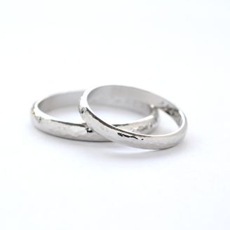 【湘南彫金工房 andfuse】の口コミ 指輪のデザインは、できる限りシンプルなもの、仕事中つけていても気になら...