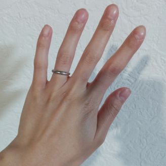 【ジュエリーきむら】の口コミ ダイヤがついていないシンプルで長くつけれるようにプラチナの指輪を探して...