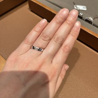 【エルメス(HERMES)】の口コミ 結婚指輪を選ぶうえで「一生ものだから、ちゃんとしたものを選びたい」と思...